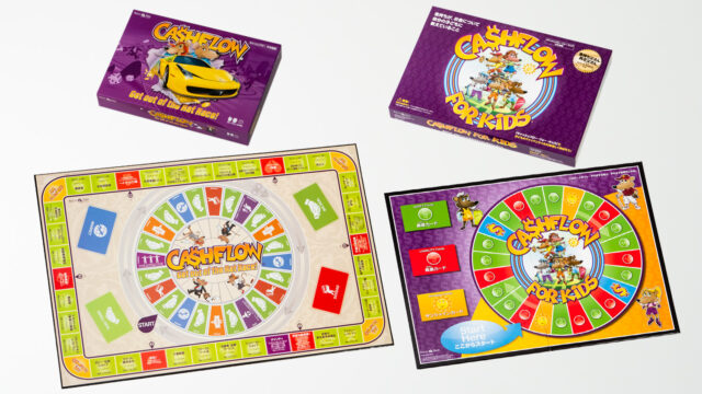 新学期に向けてのプレゼントに最適！遊びながらお金の基礎知識が自然に学べるボードゲーム『キャッシュフロー』『キャッシュフロー・フォー・キッズ』楽天キャンペーン開催！のメイン画像